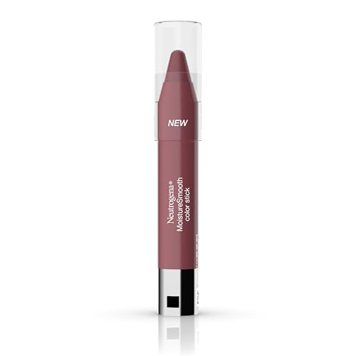 Neutrogena MoistureSmooth Color Stick Lipstick, Berry Brown