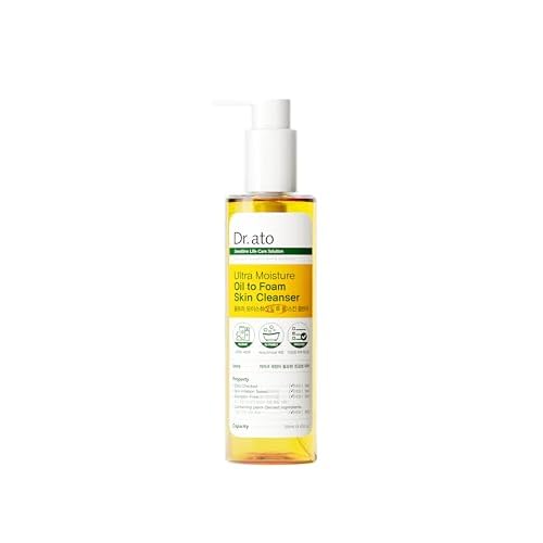 Dr.ato)Ultra Moisture Oil to Foam Cleanser 250ml, Moisture Mild Cleanser