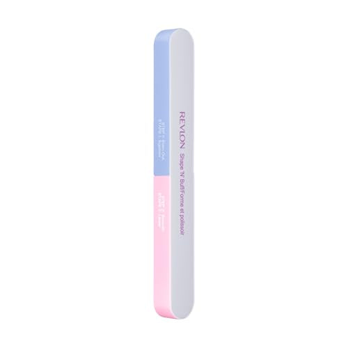 Revlon Shape 'N' Buff Nail Buffer Block | 4-in-1 Manicure Tool