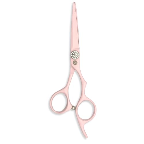 Pink Hair Scissors 5.5" - 440C Stainless Steel Professional Shears