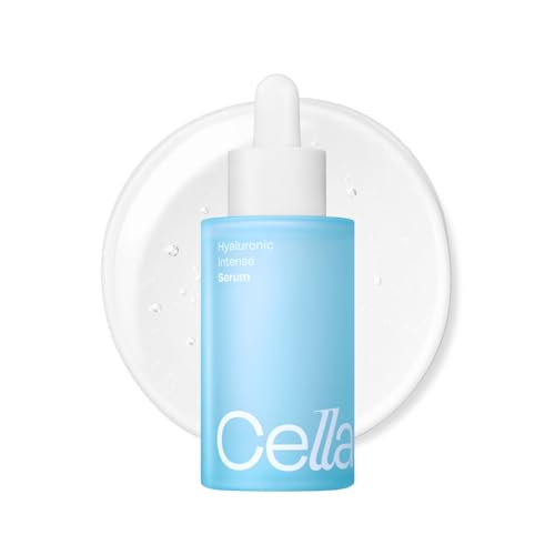 Celladix Hyaluronic Intense Serum ? 95% Pure Hyaluronic Acid with Jeju Deep Sea Water & Peptides ? 100 Hours of Hydration, Gentle Soothing Care for Radiant Skin ? Korean Skincare, 1.01 Fl Oz