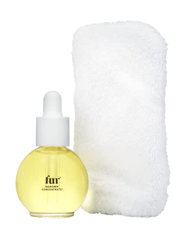 Fur Ingrown Hair Treatment Kit with Exfoliating Oil & Mitt