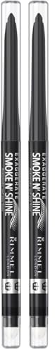 Rimmel Exaggerate Smoke n' Shine Eye Definer Eyeliner, Gel Formula, Pack of 2