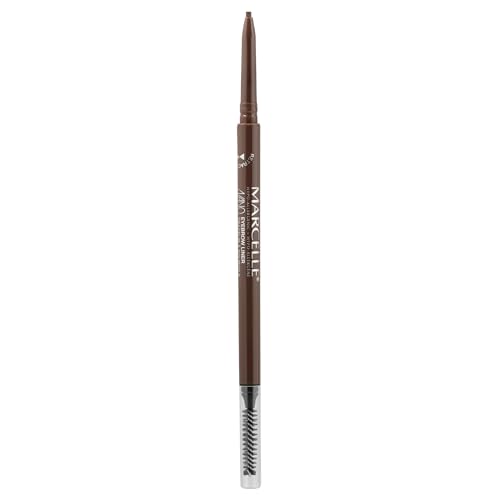 Marcelle Nano Retractable Eyebrow Liner Pencil, Medium Brown