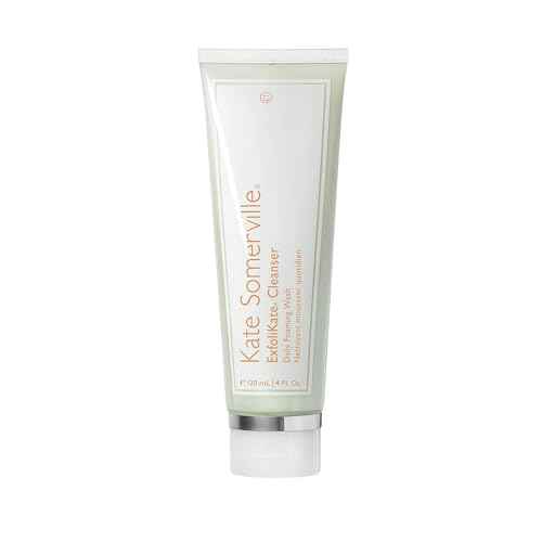 Kate Somerville ExfoliKate Cleanser – Daily Exfoliating Foaming Face Wash, Clinically Formulated Glycolic Acid and Lactic Acid Gentle Facial Scrub, 4 Fl Oz