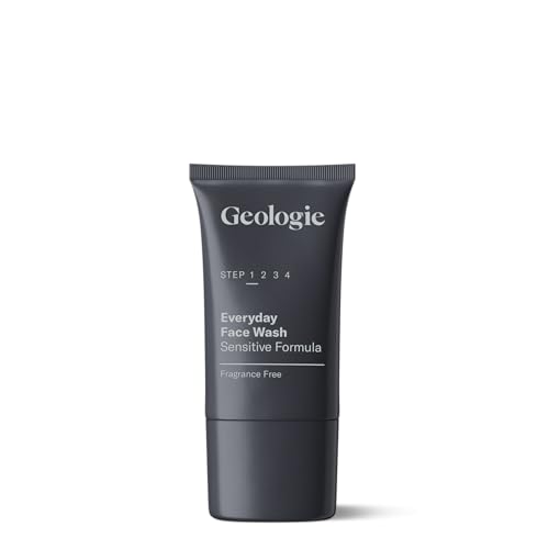 Geologie Sensitive Skin Daily Face Wash - Fragrance-Free Cleanser