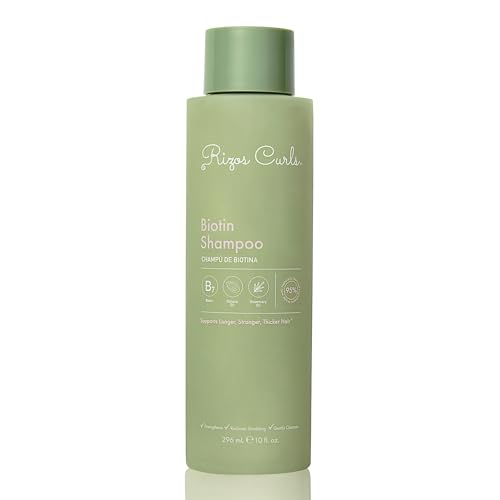 Rizos Curls Biotin & Rosemary Oil Shampoo for Strengthening & Anti-Shedding