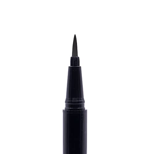 Arches & Halos Bristle Tip Pen - Full, Bold, More Defined Brows - Long-lasting, Smudge Proof, Pigmented Color - Vegan and Cruelty Free Makeup - Auburn - 0.02 fl oz