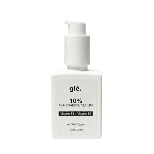 Gle Skin 10% Niacinamide Facial Serum with Vitamin B5 ? Advanced Pore Minimizer & Skin Texture Refiner ? Brightening Face Serum for Uneven Tone, Oil Control & Hydrating Barrier Support ? 1 fl oz