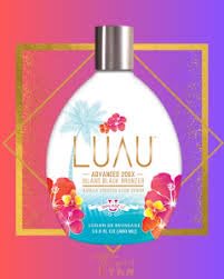 Tan Asz U Luau Advanced 200X Black Bronzer Tanning Lotion 13.5oz