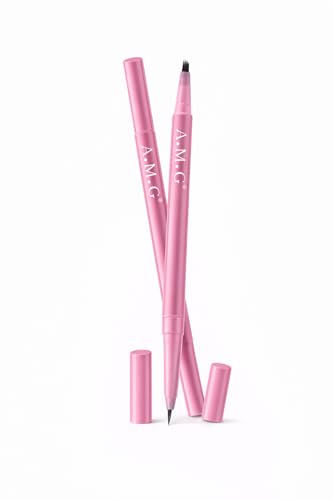 2-in-1 Microblading Eyebrow Pen with Eyeliner, Waterproof