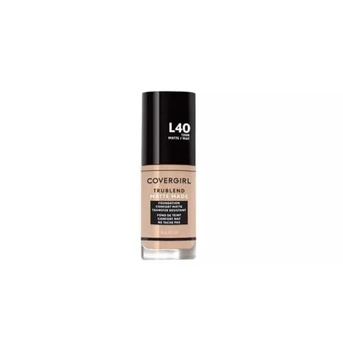 COVERGIRL TruBlend Matte Made Liquid Foundation, Classic Ivory, 1 Fl Oz (Pack of 1)