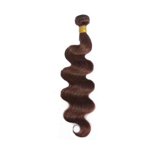 #4 Brown Body Wave Human Hair Bundle - 22 Inch, 50g - FuivJuix