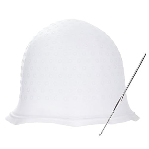 Professional Reusable Hair Coloring Highlighting Cap with Hook