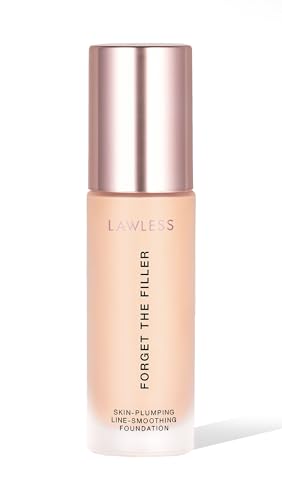 LAWLESS Forget the Filler Foundation - Skin-Plumping, Full Coverage, 3F