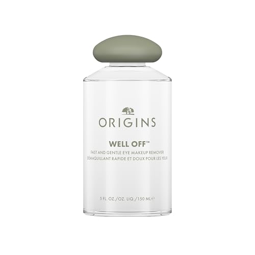 Origins Well Off Fast And Gentle Eye Makeup Remover | Ophthalmologist Tested | Non-Greasy + Non-Irritating | For All Skin Types, 5 Fl Oz