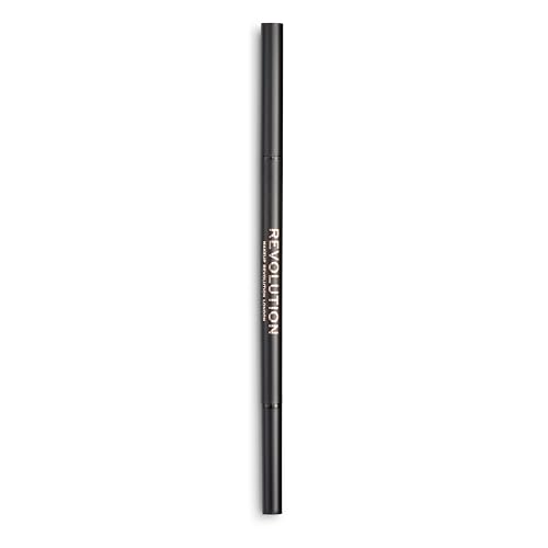 Revolution, Precise Brow Pencil, Double Ended, Ultra-Fine Pencil Tool, Includes Spoolie Brush, Light Brown (Pack of 2)