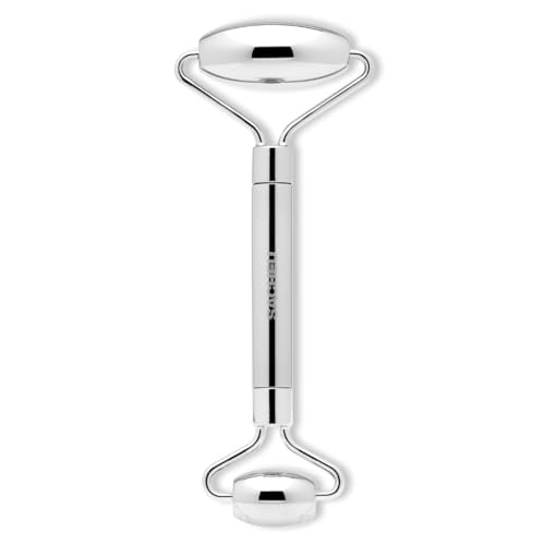 Sacheu Stainless Steel Face Roller with Travel Pouch