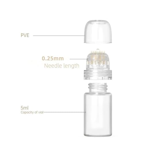 Hydra Needle Derma Stamp 0.25mm Titanium Microneedling Applicator