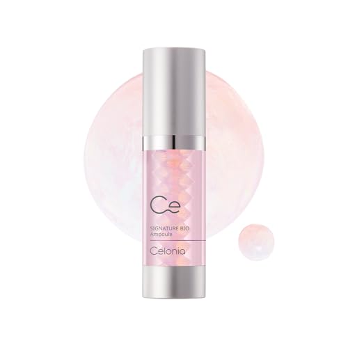 CELONIA Signature Bio Ampoule, Cell Growth Factors Face Serum, Bio Stem Cell Deep Repair Anti Aging Treatment, Reduce Fine Line & Wrinkles, Correcting Dark Spot & Redness, Minimizing Pores 35ml