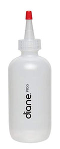 6 Ounce Clear Applicator Bottle - Refillable Dispensing Bottle with Cap