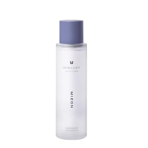 MIZON Hyalugen Water Toner for Deep Hydration and Better Skin Texture with Marine Collagen and Hyaluronic Acid Total Care Korean Skincare(4.39 oz)