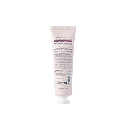 VOESH Vegan Body Creme Moisturizer - K-Beauty Korean Skincare - Jasmine Soothe (3oz)