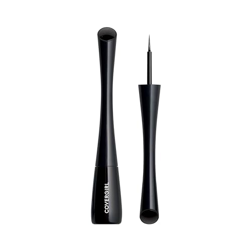 COVERGIRL Get In Line Liquid Eyeliner Pen, Black Vinyl