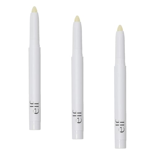 e.l.f. Shape & Stay Brow Pencil Clear, 0.04 oz (Pack of 3)