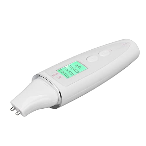 Skin Analyzer Pen with LCD Display - Moisture & Oil Tester