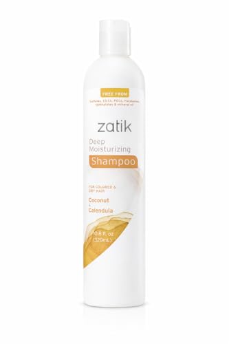 Zatik Naturals Coconut & Calendula Shampoo Conditioner Set