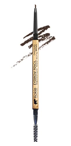Kokie Micro-Fine Eyebrow Pencil - Waterproof Chocolate Brown