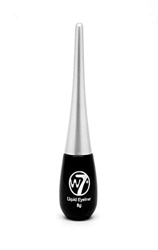 W7 Black Liquid Eyeliner with Fine Tip Applicator