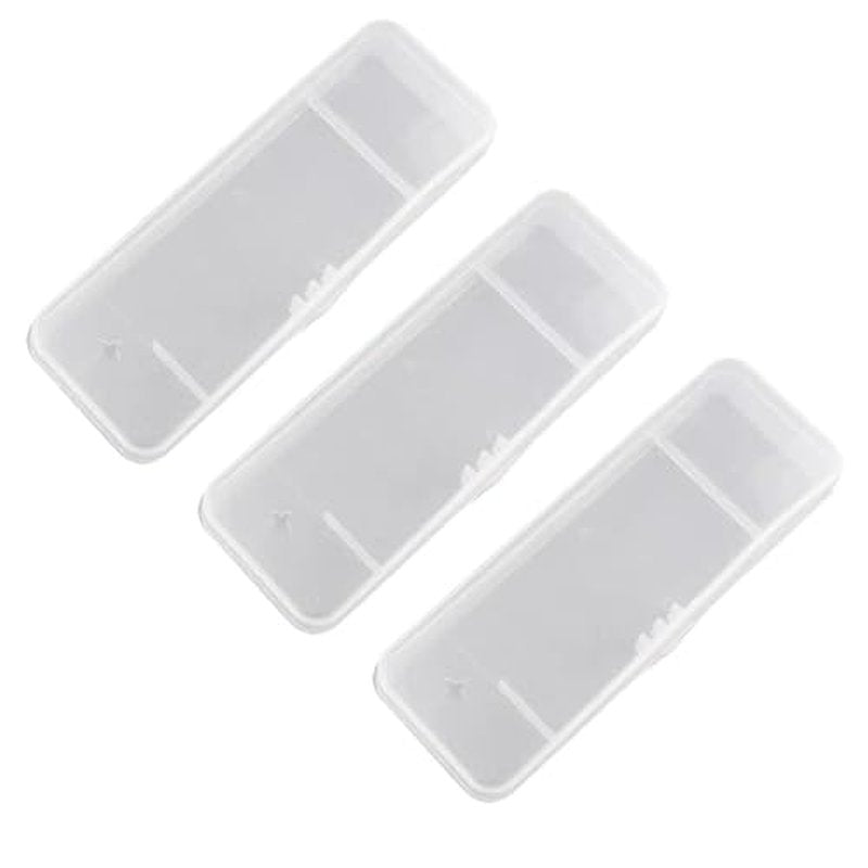 3 Pack Men's Razor Razor Travel Case Portable Women's Razor Carrying Case Box Protector Organizer for Travel Men's Razor Blade Refills Cartridges Handle Hydro Sensitive Disposable Razors