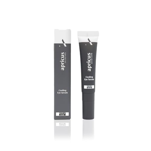 Forte Series Apricus Eye Serum, Caffeine Peptide Formula, Lightweight Serum for Dark Circles, Puffiness and Fine Lines
