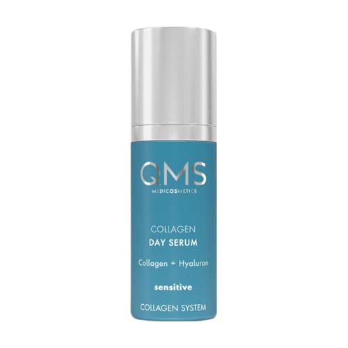 QMS Medicosmetics Collagen Day Serum for Sensitive Skin ? Anti-Aging Skin Care Instantly Reduces Fine Lines + Minimizes the Appearance of Wrinkles with a Collagen/Hyaluronic Acid Complex ? 1.01 oz