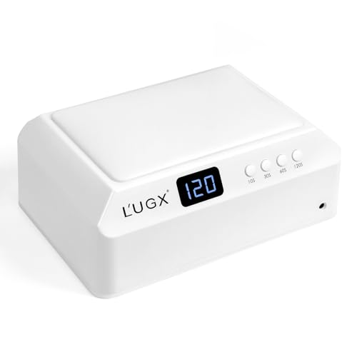 L'UGX 72W Professional Nail Curing Lamp with Arm Rest & Tray