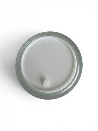 Frosted Glass Cosmetic Jars with Bamboo Lids, Set of 3