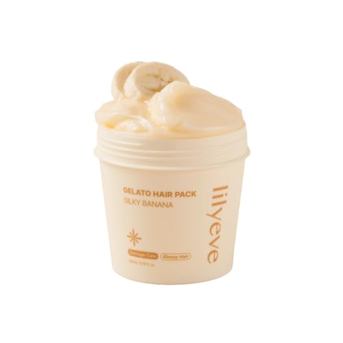 lilyeve Silky Banana Hair Mask - Protein Treatment for Damaged Hair
