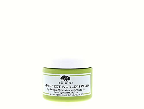 Origins A Perfect World SPF 40 Age-Defense Moisturizer, White, 1.7 Ounce