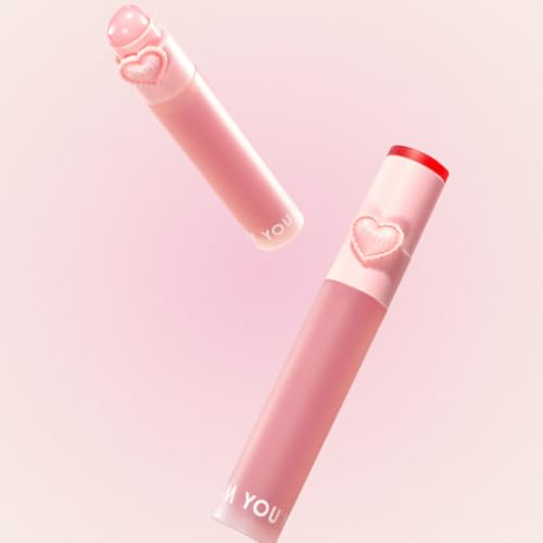 YNM Matte Veil Lip Tint with Silicone Brush - Long-Lasting