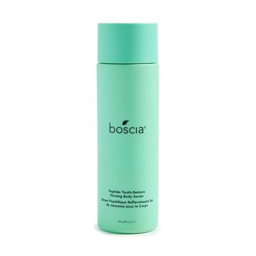 boscia Peptide Youth-Restore Firming Body Serum - Vegan, Cruelty-Free & Natural Skin Care - Anti-Aging Body Serum with Niacinamide - Hypoallergenic & Dermatologist-Tested - For All Skin Types - 8.4 Oz