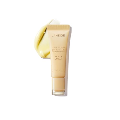 LANEIGE Lip Glowy Balm Vanilla Tinted Lip Moisturizer with Shea Butter