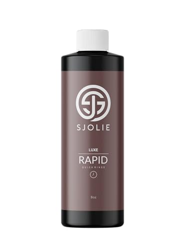 SJOLIE Rapid Spray Tan Solution - Luxe Ultra One Hour Express Tan - Violet Base | Sunless Tanner for a Quick-Drying, Ultra Dark Glow (8oz)