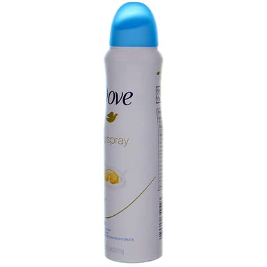 Dove Dry Spray Anti-Perspirant Deodorant, Nourished Beauty, 3.8 oz (4 Pack) (Bundle)