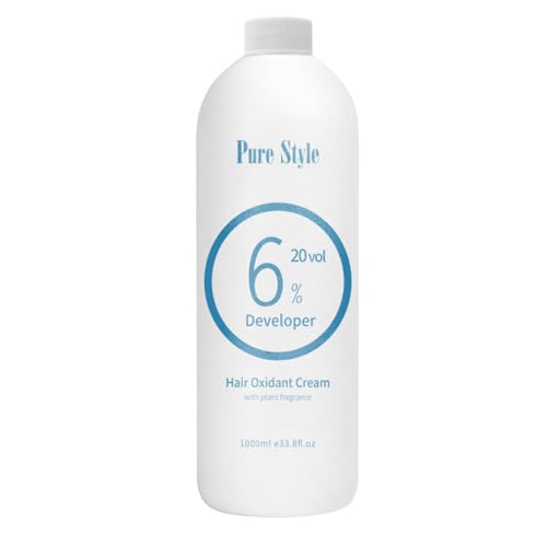 YSNStyle 6% 20 Volume Professional Hair Developer Cream 1000ml for Hair Coloring & Bleaching