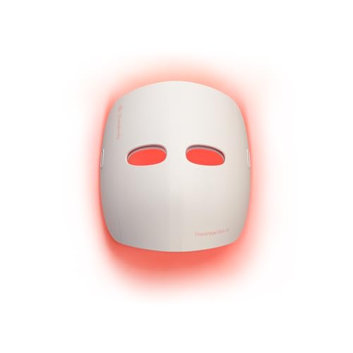 TheraFace Glo LED Face Mask - Red/Blue Light Therapy & Scalp Massage
