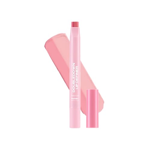 Sacheu DoubleDown Lip Definer with Balm - That's Cute, 2-in-1 Lip Liner & Satin Color
