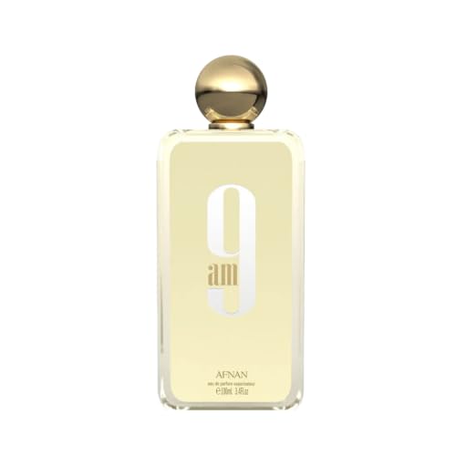 Afnan 9 AM Unisex Eau De Parfum 3.4 Fl Oz - Bright Citrus & Floral Scent