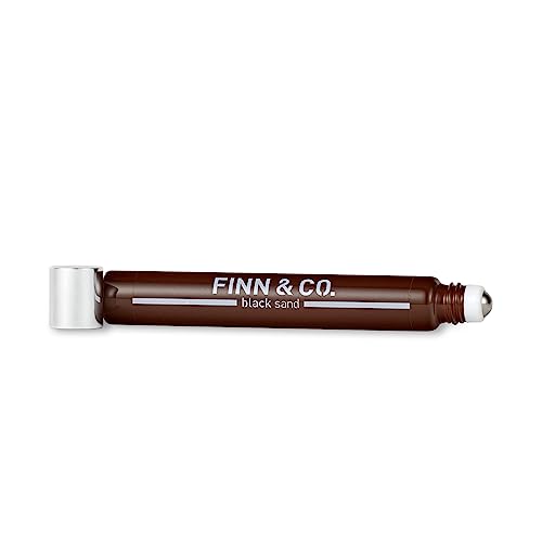 FINN & CO. Black Sand Fragrance Oil, Long-Lasting Beach Inspired Fragrance for Men & Women, Roll On Perfume Oil, Travel-Friendly, Lightweight, Easy Application & Spill Proof, 0.34oz
